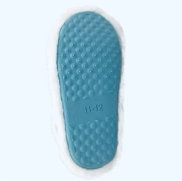 NWT Disney Sz 9-10 Toddler Girl’s Frozen Anna & Elsa Cute Cozy Fur Booties Boots - Picture 6 of 8